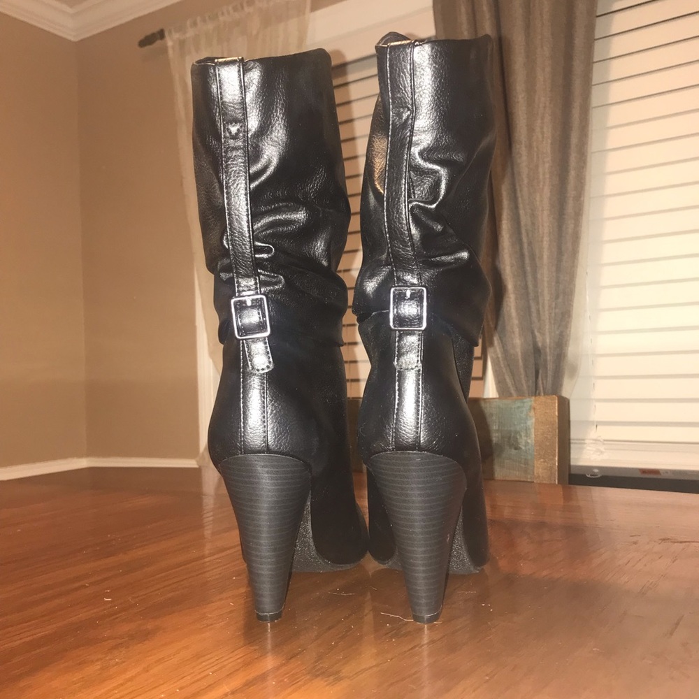 NWOT A.N.A. Heeled Mid-Calf Boots